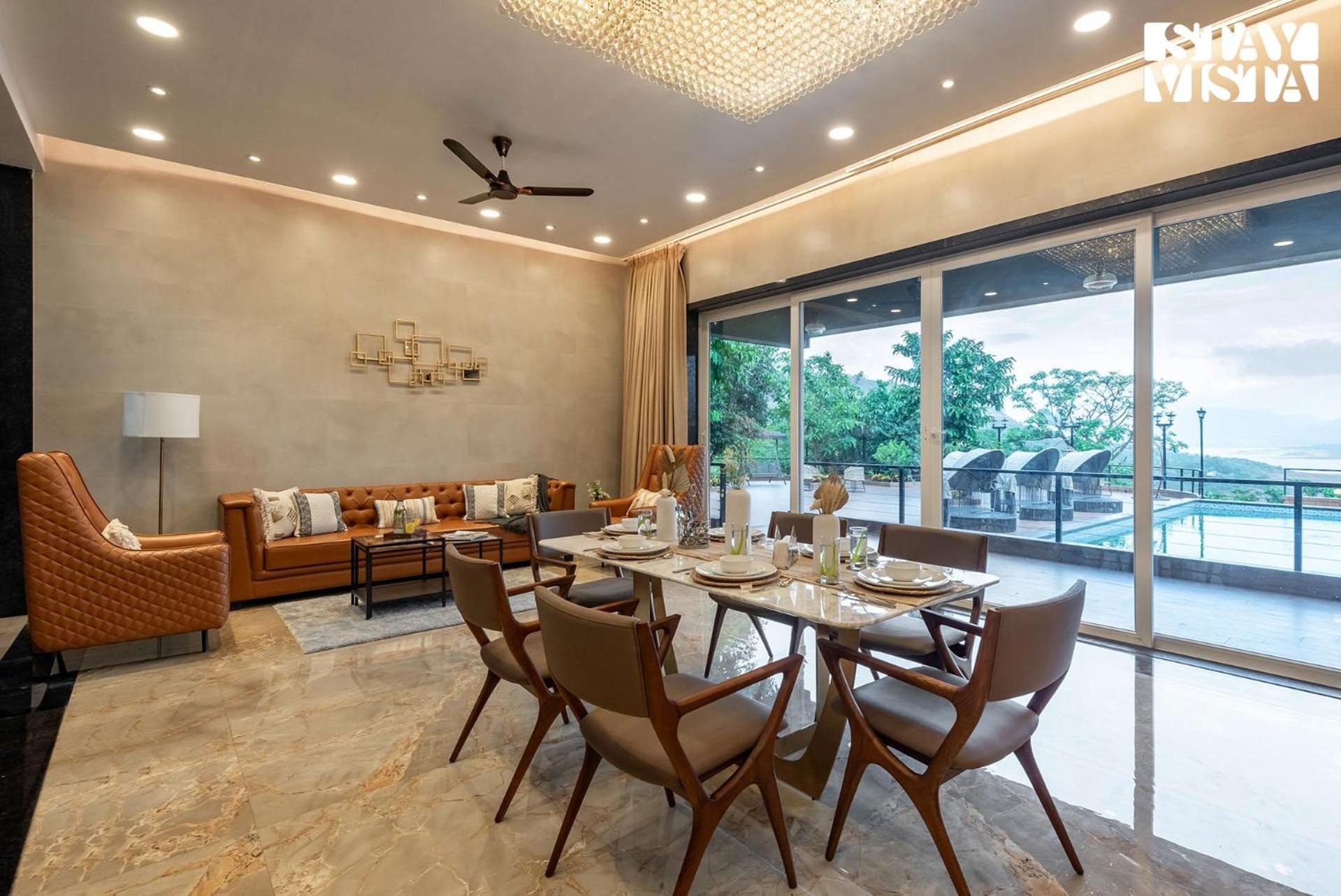 Stayvista At La Nirvana With Pool, Music Speaker & Indoor-Outdoor Game Lonavala Εξωτερικό φωτογραφία